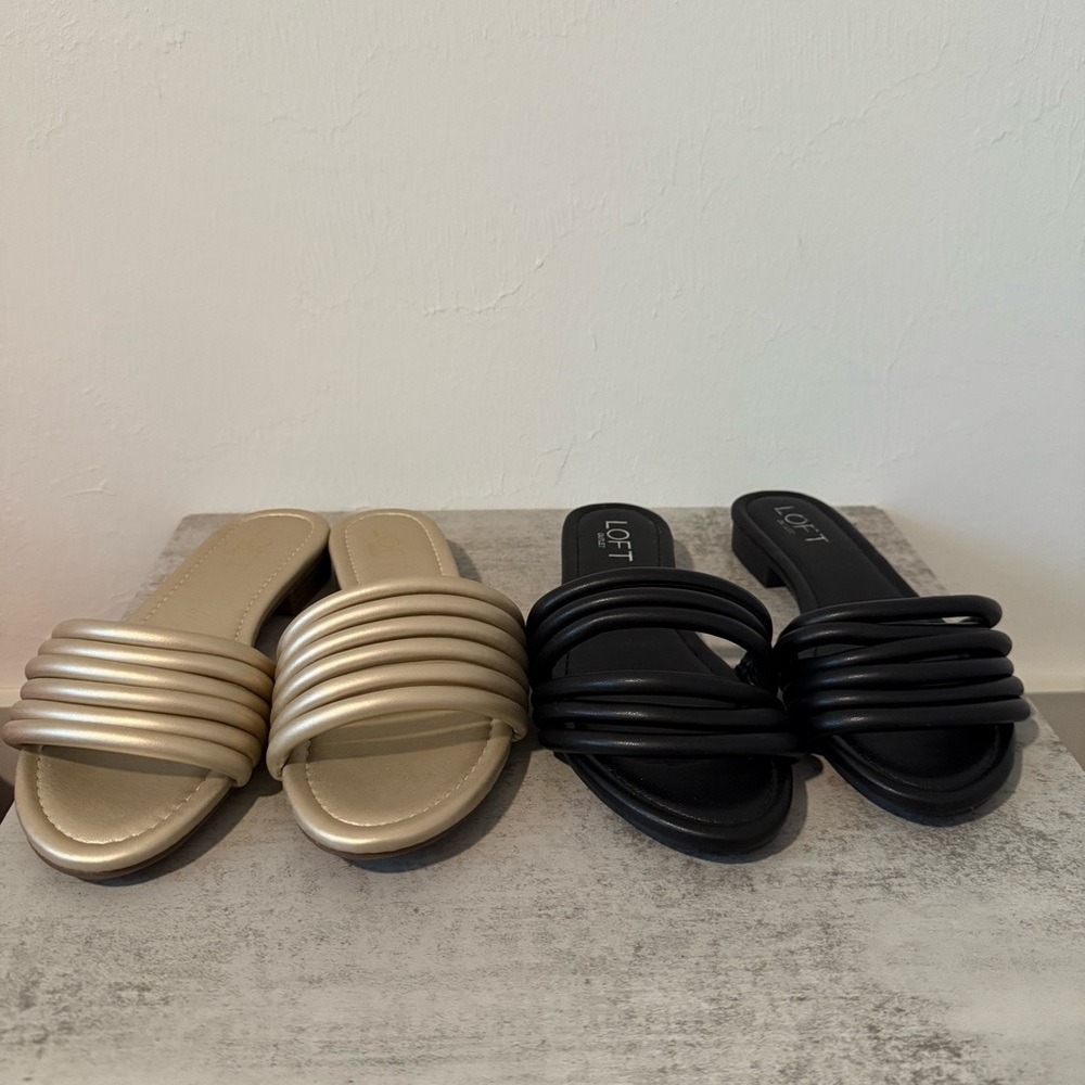 Set of 2 Loft Sandals - Size 6